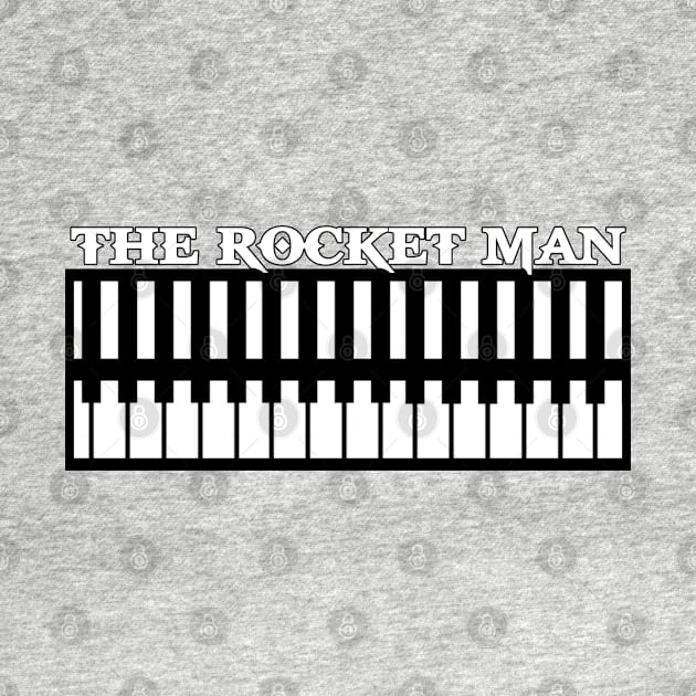 Piano The Rocket Man by Halloween_House